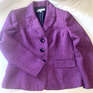 Purple blazer